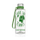 DRINK BOTTLE SAVE THE PLANET - Bottiglia trasparente