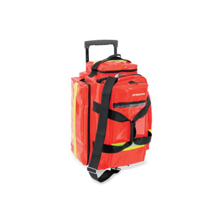 R-AID TROLLEY PRO - Zaino in pvc con trolley e sacche