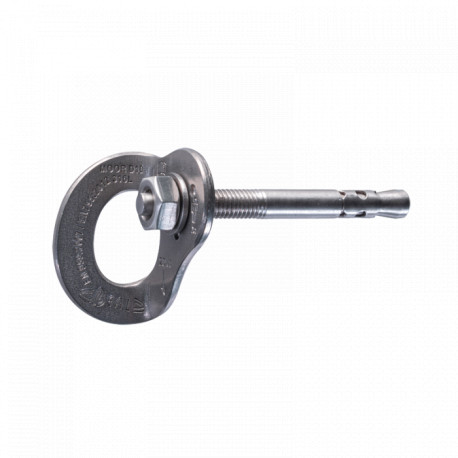MOOR BOLT 12 STAINLESS STEEL x20 - Placca di ancoraggio in acciaio inossidabile corredata di tassello