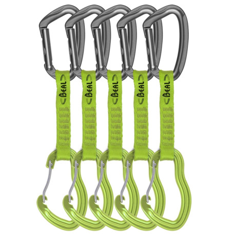 ZEST 11cm Green - Rinvio per arrampicata kit 5pz