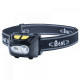 FF210 BLACK - Lampada frontale a 2 Led