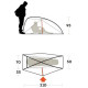 Tenda igloo light Ferrino NEMESI 1