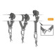 Fettuccia d'ancoraggio regolabile Petzl CONNEXION VARIO