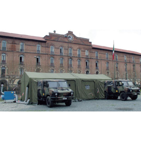 Tenda posto comando di brigata Ferrino