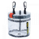 GLASS BUCKET - Sacca portamateriale trasparente