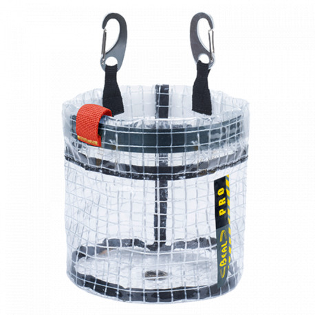 GLASS BUCKET - Sacca portamateriale trasparente