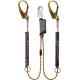SKYSAFE PRO TIE BACK Y SEIL - Assorbitore di energia