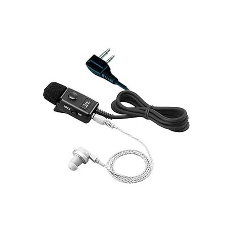 Microfono auricolare con connettore a L Icom HM-153L