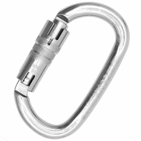 OVALONE INOX TWIST LOCK ANSI moschettone acciaio
