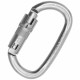 OVALONE INOX AUTO BLOCK ANSI moschettone acciaio