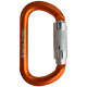 Moschettone parallelo con ghiera Skylotec OVALOY TW