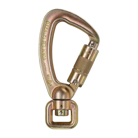 SWIVEL SHORT - Moschettone di sicurezza in acciaio