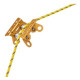 ROLLER COASTER  Protezione reversibile su cuscinetti per corda mobile