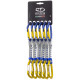 BERRY 12 cm NYLON - pack da 6 pz. - Set rinvio per arrampicata