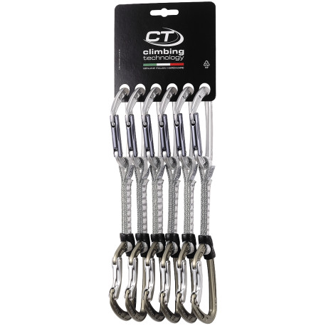 AERIAL PRO HC SET 12 cm DYNEEMA - Set rinvii per arrampicata 6 pz.
