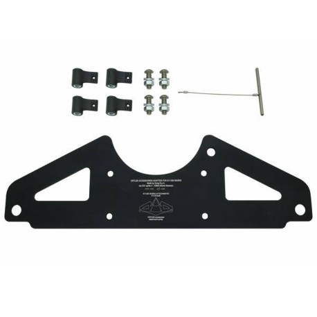 WINCH ADAPTER piastra alluminio