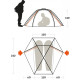 TRIVOR 2 tenda 4 stagioni