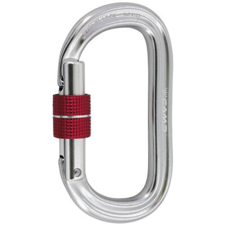 Moschettone Camp OVAL XL LOCK