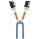 TIPTOP STEEL Moschettone di sosta resistente per uso indoor (confezione da 10)