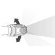 ACTIK® CORE Lampada frontale potente e ricaricabile, di facile utilizzo con illuminazione rossa. 600 lumen