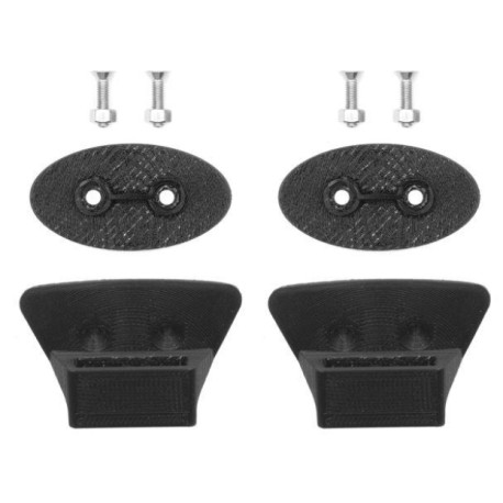 LEEF PLATES - Accessorio per il montaggio di cuffie