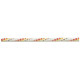 Doppia treccia Trem CRUISE ROSSO-GIALLO