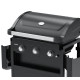 Compact 3 L barbecue a gas