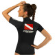DIVE CENTER Maglia Rashguard Donna