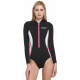 SHORTY Nuoto Maniche Lunghe Donna Termico