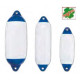 Parabordi cilindrico bianco con testa blu Trem STAR
