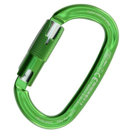 OVALONE ALU RISE LOCK Moschettone in Alluminio