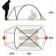 Tenda Ferrino TENERE 3/4 POSTI