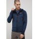 SALEWA AGNER HYBRID - Felpa con cappuccio da uomo in pile tecnico ibrido