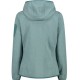 CMP KNIT-TECH  JACKET - Pile con cappuccio e mesh da donna