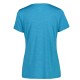 CMP T-SHIRT WOMAN LIGHT JERSEY - T-shirt donna tessuto melangiato