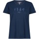 CMP T-SHIRT DONNA PIQUET - T-shirt piquet con stampa sul fronte da donna