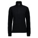 Micropile lupetto con 1/2 zip Cmp WOMAN LIGHT FLEECE SWEAT