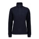 Micropile lupetto con 1/2 zip Cmp WOMAN LIGHT FLEECE SWEAT