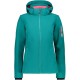 CMP SOFTSHELL JACKET - Giacca donna in Softshell con cappuccio staccabile