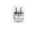 GLASS BUCKET - Sacca portamateriale trasparente