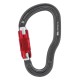 Moschettone in lega Petzl VERTIGO TWIST-LOCK