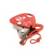 Backup ROSSO con cordino a pressione