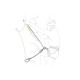 Longe da via ferrata Petzl SCORPIO EASHOOK