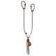 PETZL SCORPIO VERTIGO SW - Cordino da via ferrata con moschettoni VERTIGO e girello