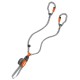 PETZL SCORPIO VERTIGO SW - Cordino da via ferrata con moschettoni VERTIGO e girello