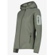 CMP KNIT-TECH  JACKET - Pile con cappuccio e mesh da donna