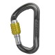 DMM PHANTOM LOCKING - Moschettone a D con ghiera