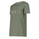 CMP T-SHIRT DONNA PIQUET - T-shirt piquet con stampa sul fronte da donna
