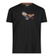 CMP MAN T-SHIRT - Maglietta piquet stampa adventure