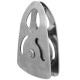 Medium Single Pulley carrucola in acciaio